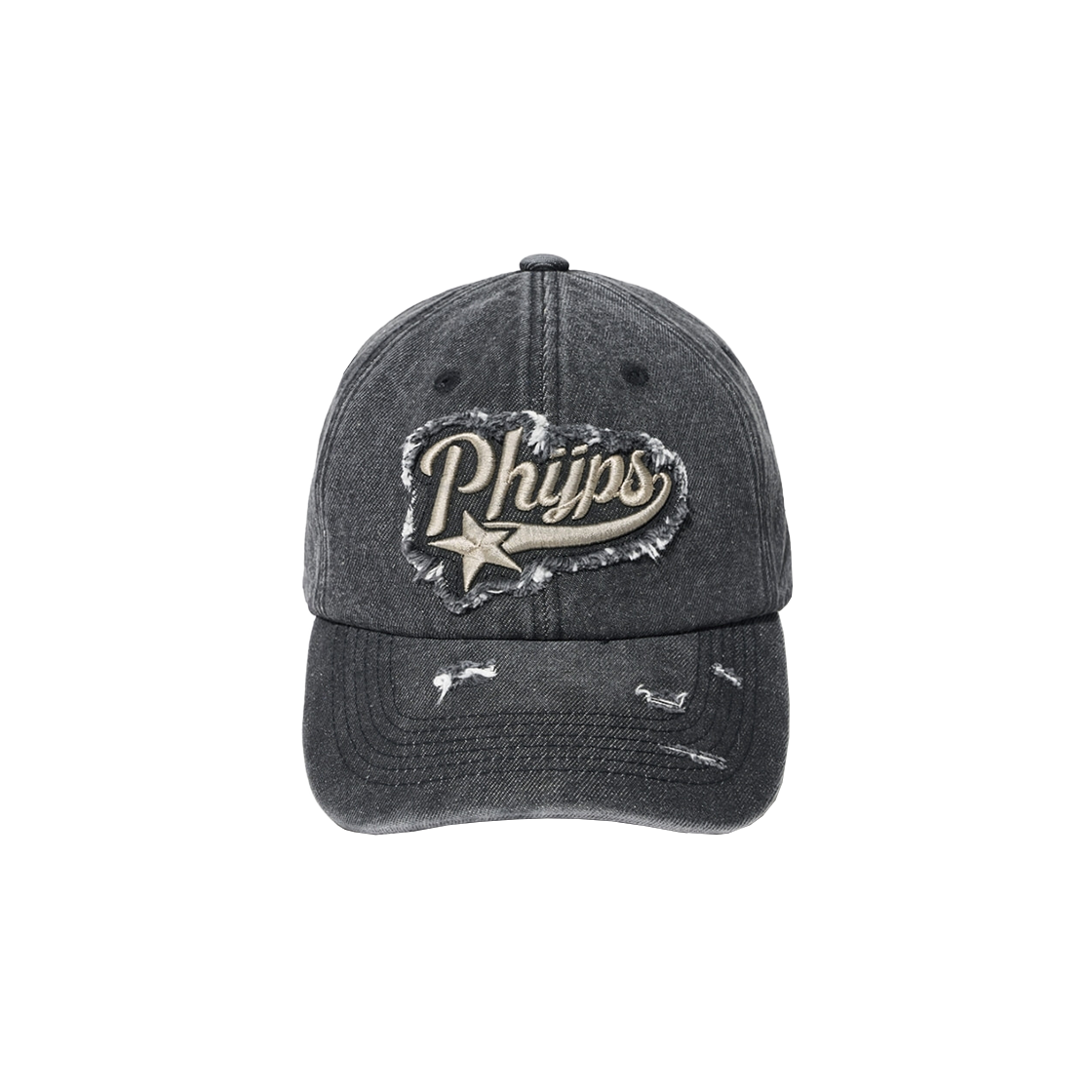 PFS2CA303ABK Phyps Dept Star Tail Cut-off Cap Black