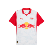 Puma FC Red Bull Salzburg 2025/26 Home Jersey White Red (Non Marking Ver.)