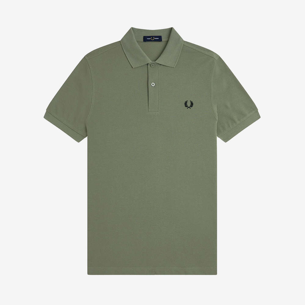 프레드페리 M6000 플레인 프레드페리 셔츠 로렐리스그린 블랙(Fred Perry M6000 Plain Fred Perry Shirt Laurel Wreath Green Black) - 5