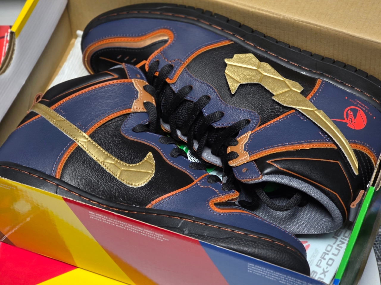 Nike x Gundam SB Dunk High Pro QS Unicorn Banshee, Nike x Gundam SB Dunk High Pro QS Unicorn RX-0 착용 스타일 - 4
