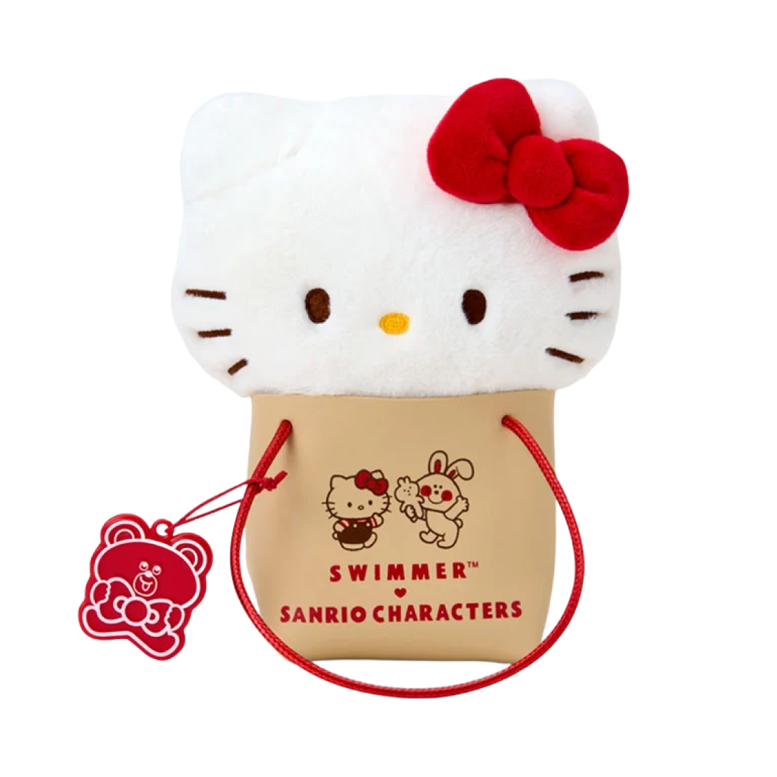 413399 Sanrio Hello Kitty Swimmer 2nd Edition Plush Toy (Set of 2)
