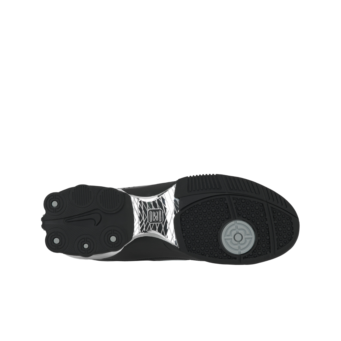 IM9326-001 (W) Nike x Maha Amsterdam Total 90 Shox Magia Black and Metallic Silver - #2