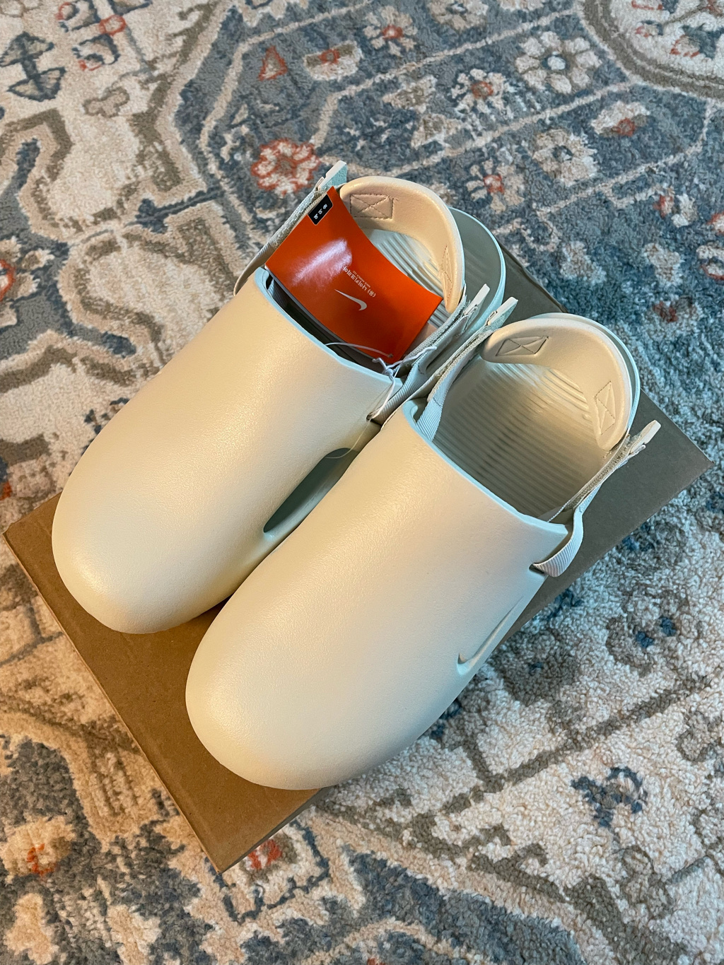 Nike Calm Mule Sea Glass 착용 스타일 - 2