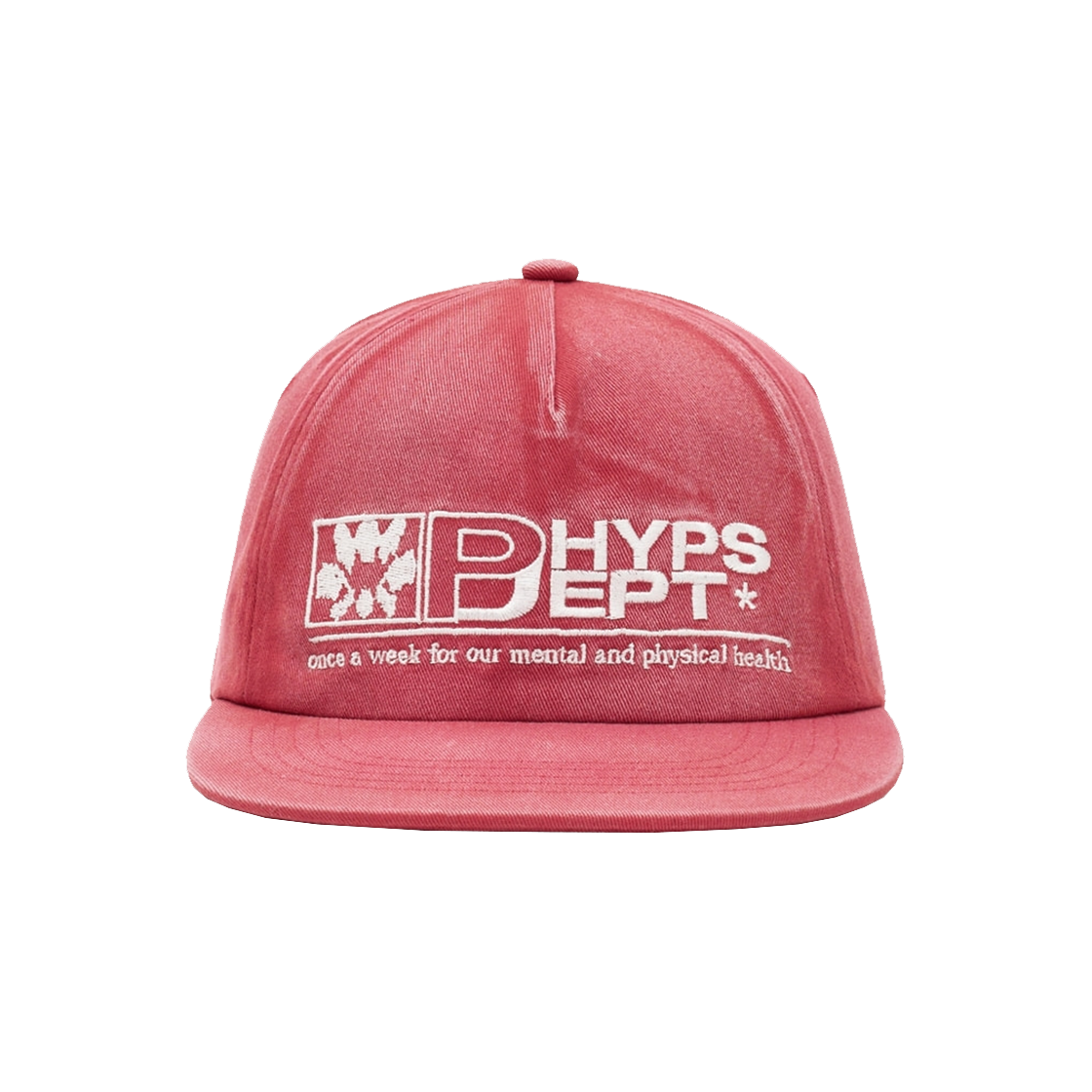 피지컬 디파트먼트 플라워 뎁트 트러커캡 레드(Phyps Dept Flower Dept Trucker Cap Red)