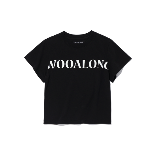 Tシャツ・カットソー WOOALONG RopeType Washed Loose Tshirt FADE CHARCOAL WL252JS 우알롱 로프 타입 워시드 루즈 티셔츠 페이드 차콜 | WOOALONG