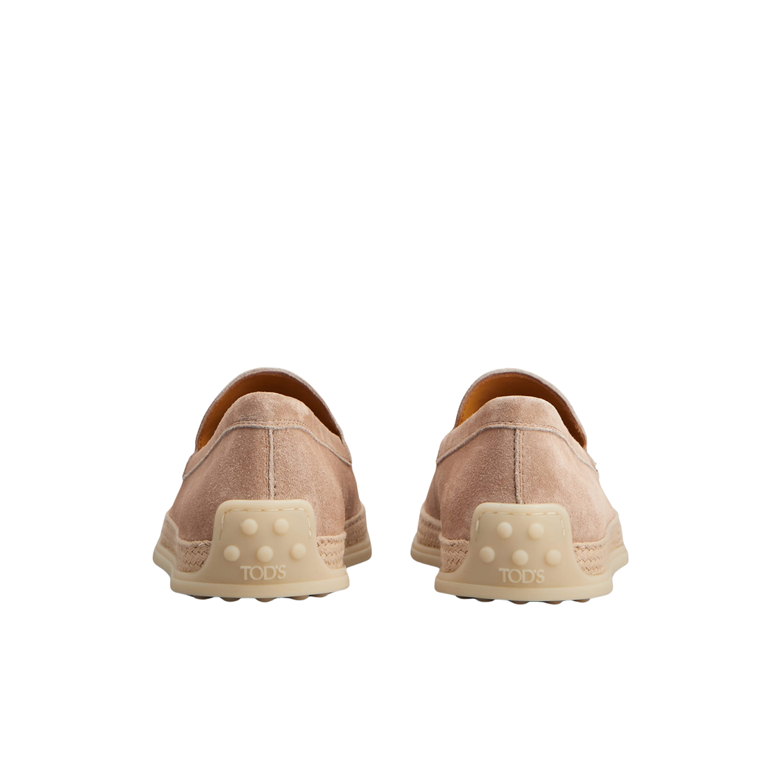 (W) 토즈 스웨이드 슬리퍼 로퍼 핑크((W) Tod's Suede Slipper Loafers Pink) - 2