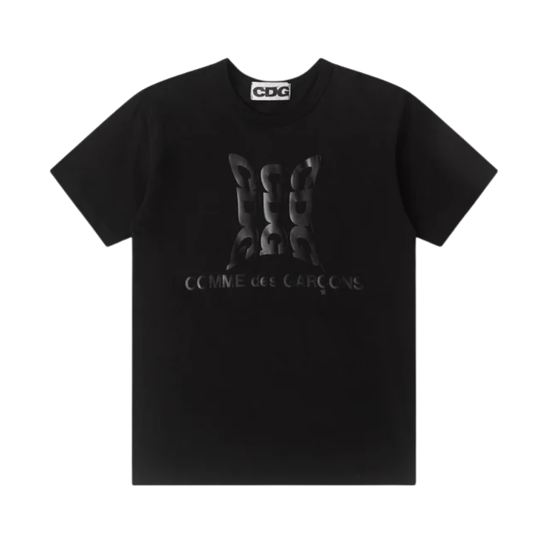 CDG 로고 티셔츠 블랙(CDG Logo T-Shirt Black)