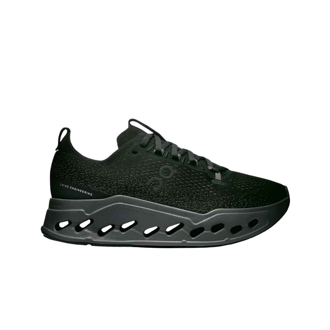 (W) 온 러닝 클라우드서퍼 맥스 블랙 이클립스((W) On Running Cloudsurfer Max Black Eclipse)