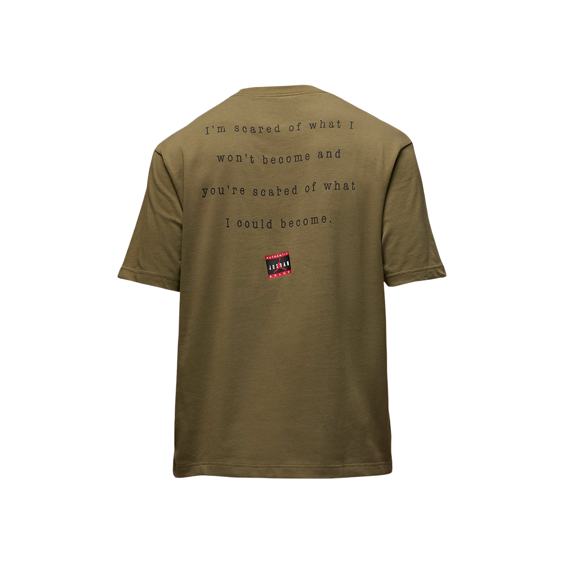 조던 크루넥 티셔츠 미디엄 올리브(Jordan Crewneck T-Shirt Medium Olive) - 2