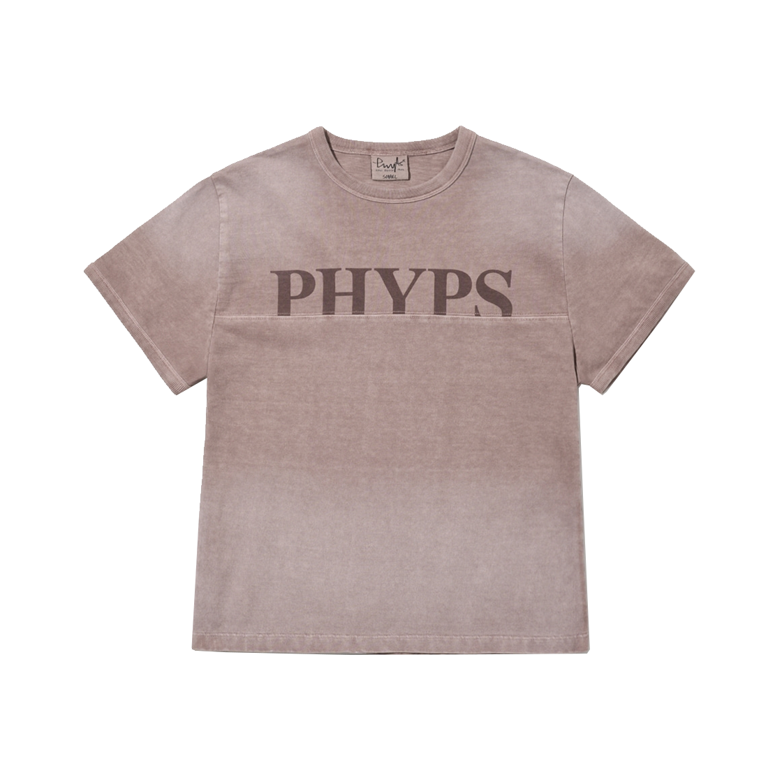 PFM1SS205AVP Phyps Dept Women's Cut Out Crop T-Shirt Vintage Pink