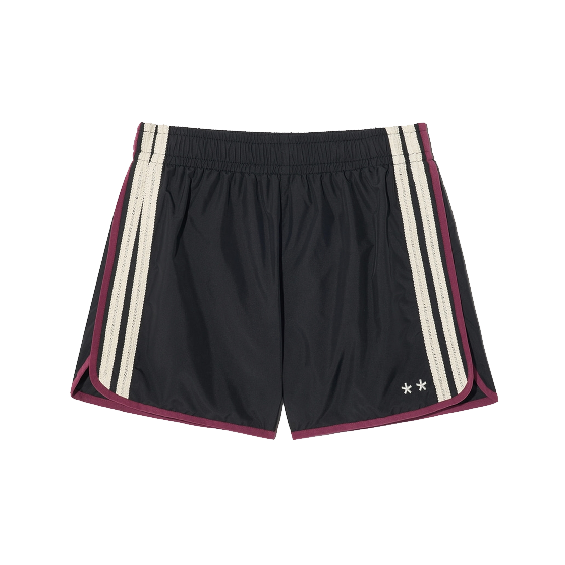 PFM1SO201ABK Phyps Dept Line Point Track Shorts Black