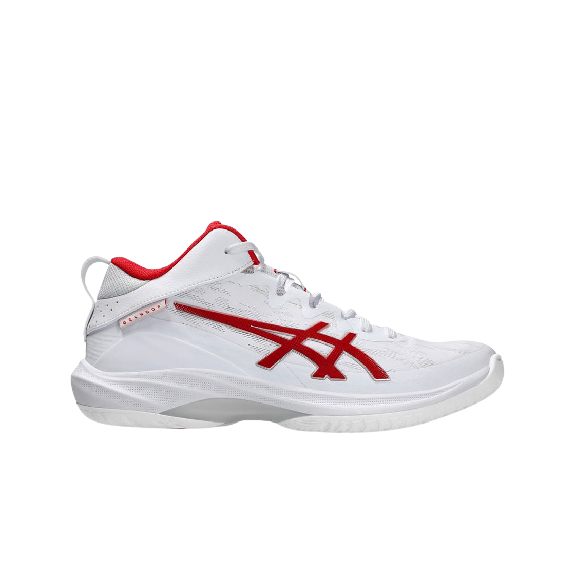 아식스 젤후프 V17 S 화이트 일렉트릭 레드(Asics Gelhoop V17 S White Electric Red) - 1
