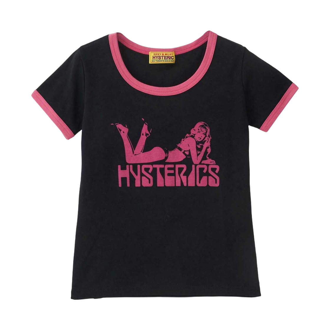 01253CT02 (W) Hysteric Glamour Woman Scorpion Chibi T-Shirt Black