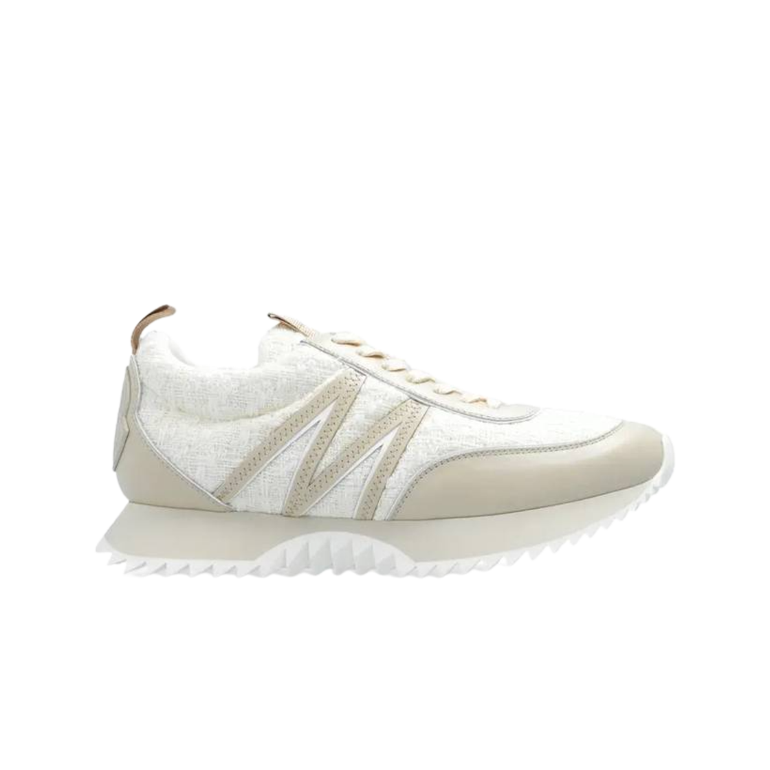 (W) 몽클레르 페이시 로우 탑 스니커즈 화이트 - 24SS((W) Moncler Pacey Low Top Sneakers White - 24SS)