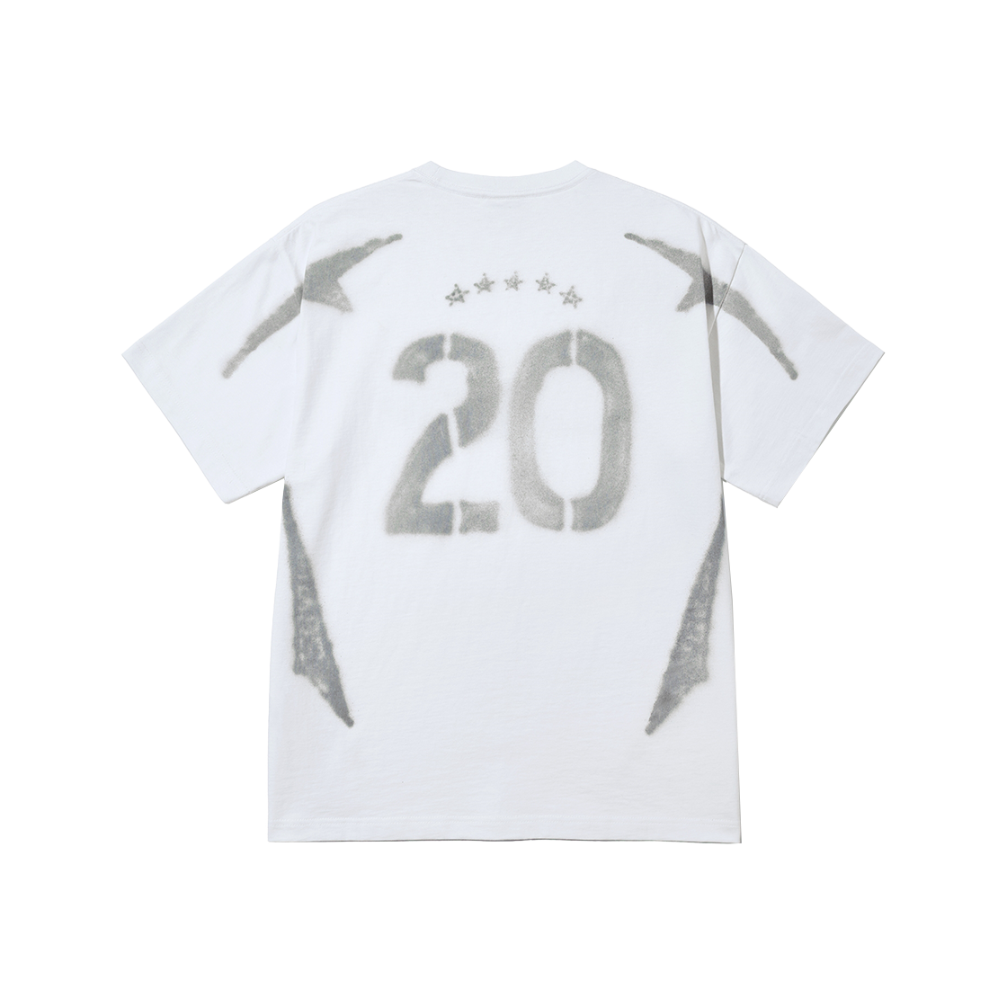 피지컬 디파트먼트 액티브 유니폼 반팔티셔츠 화이트(Phyps Dept Active Uniform Short Sleeve White) - 2