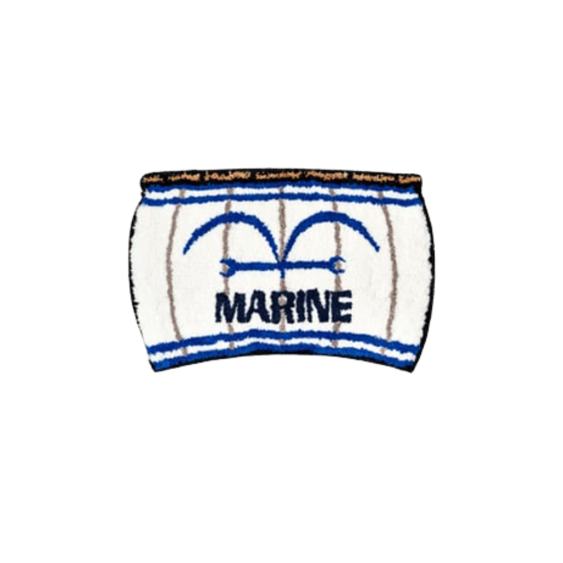 - One Piece Pop-Up Store Marine Living Room Mat