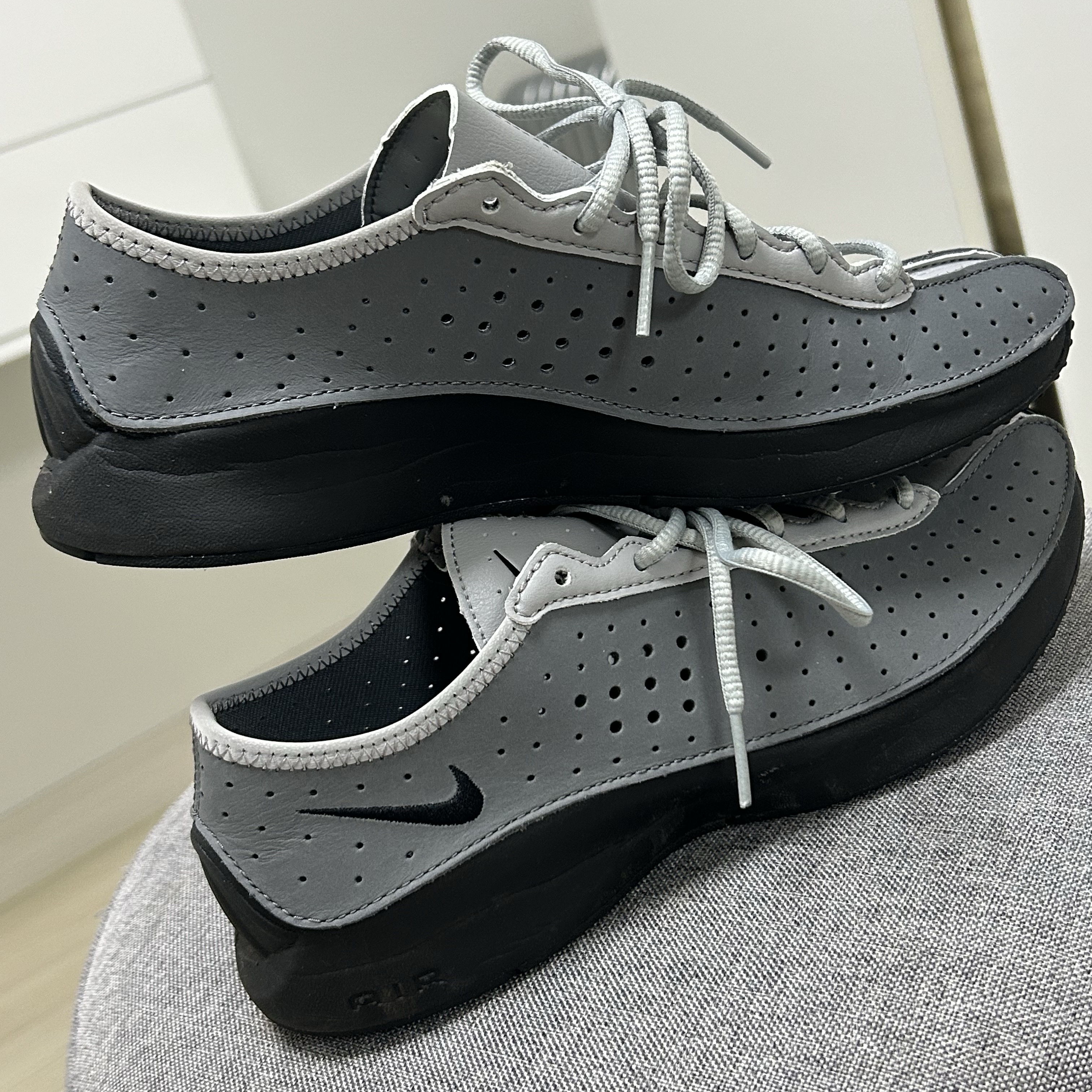 (W) Nike x DSM Air Superfly Smoke Grey 착용 스타일
