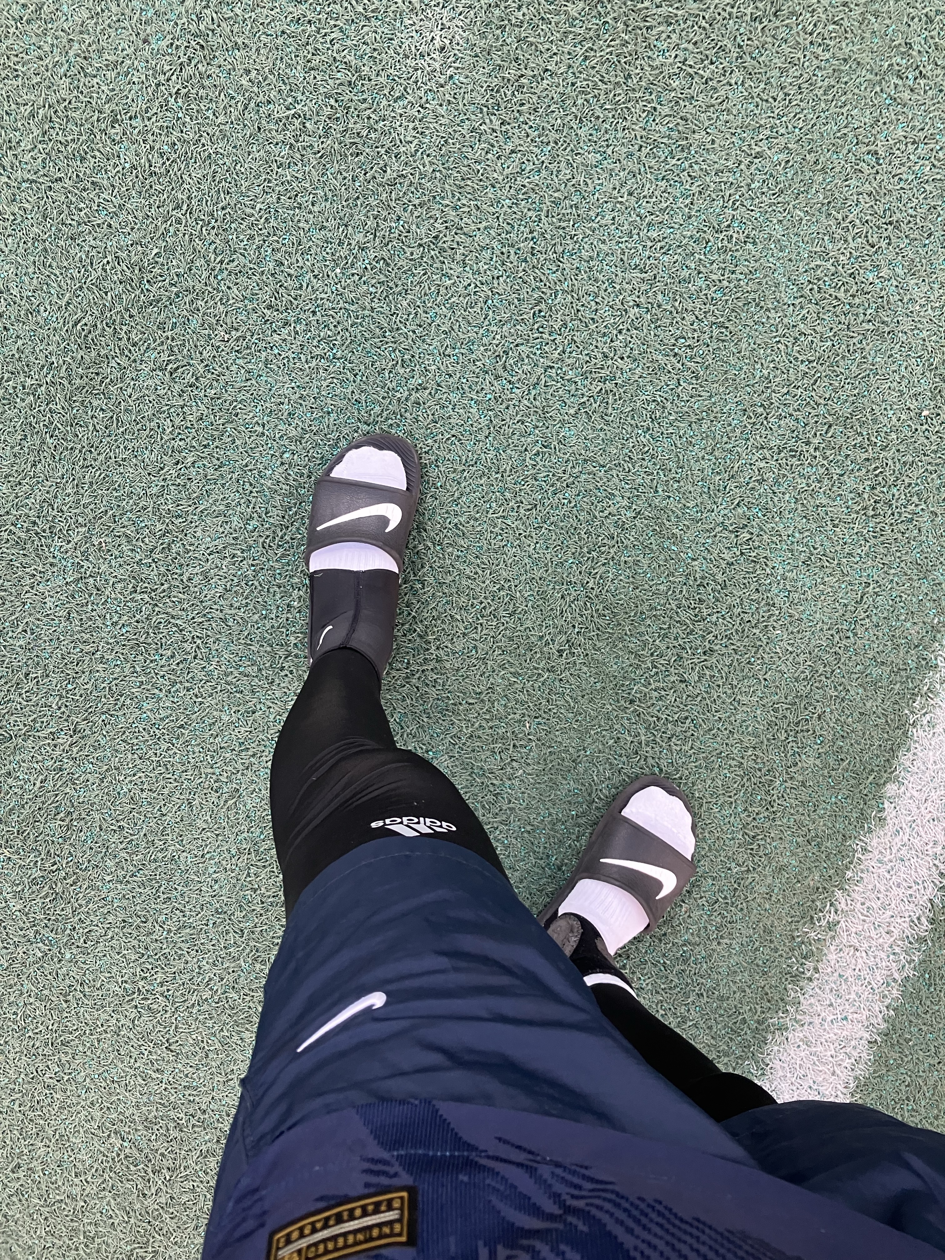 Nike Pro Ankle Sleeve Black 착용 스타일