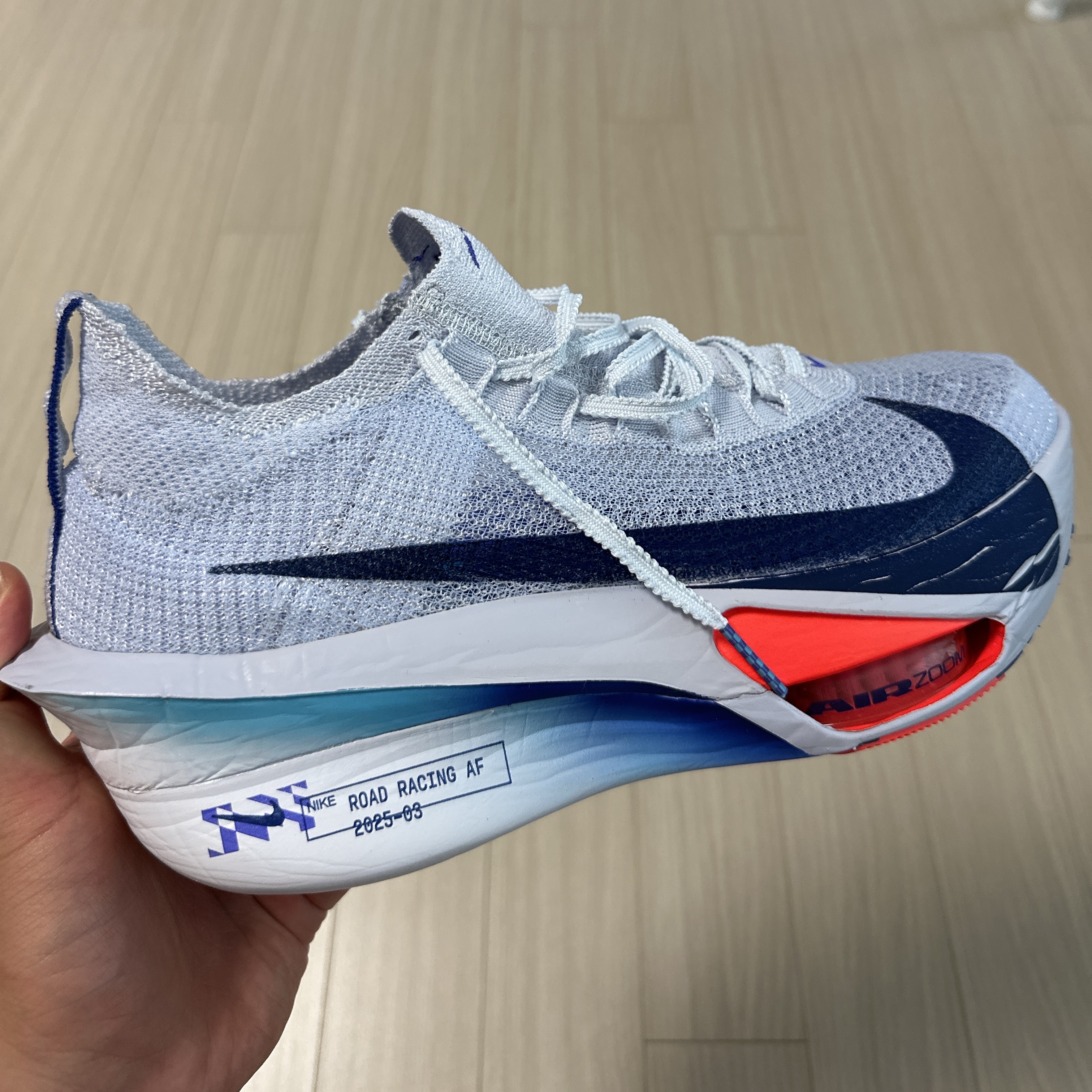 Nike Air Zoom Alphafly Next% 3 Football Grey Ghost 착용 스타일