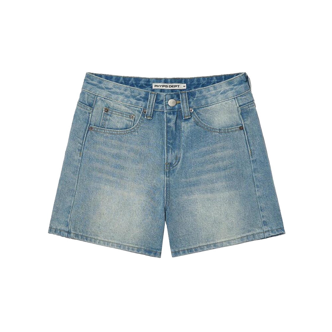 PFM1DP201ABL Phyps Dept Wide Denim Shorts Blue