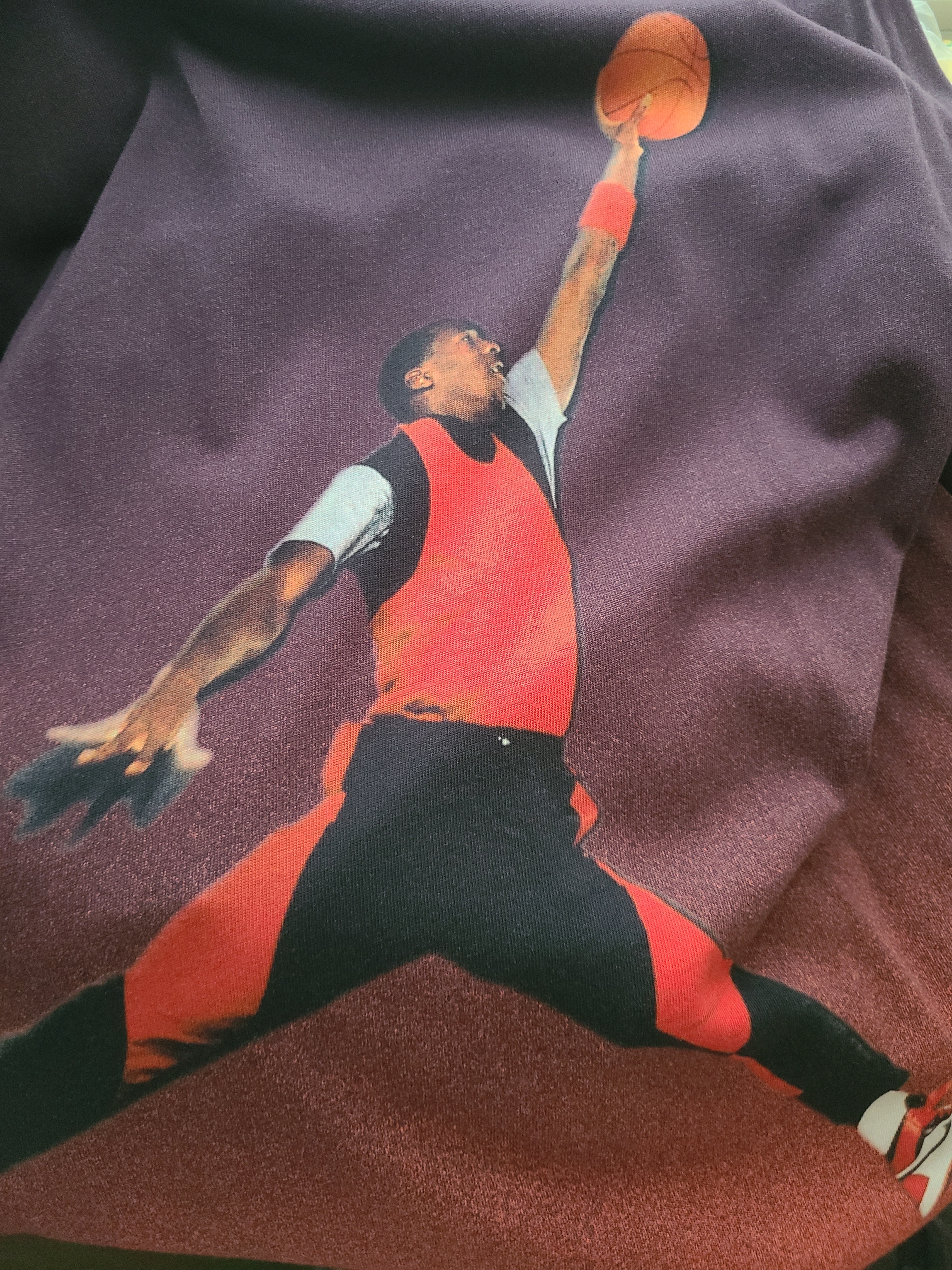 Jordan 85 Gradient T-Shirt Off Noir Black - Asia 착용 스타일 - 2