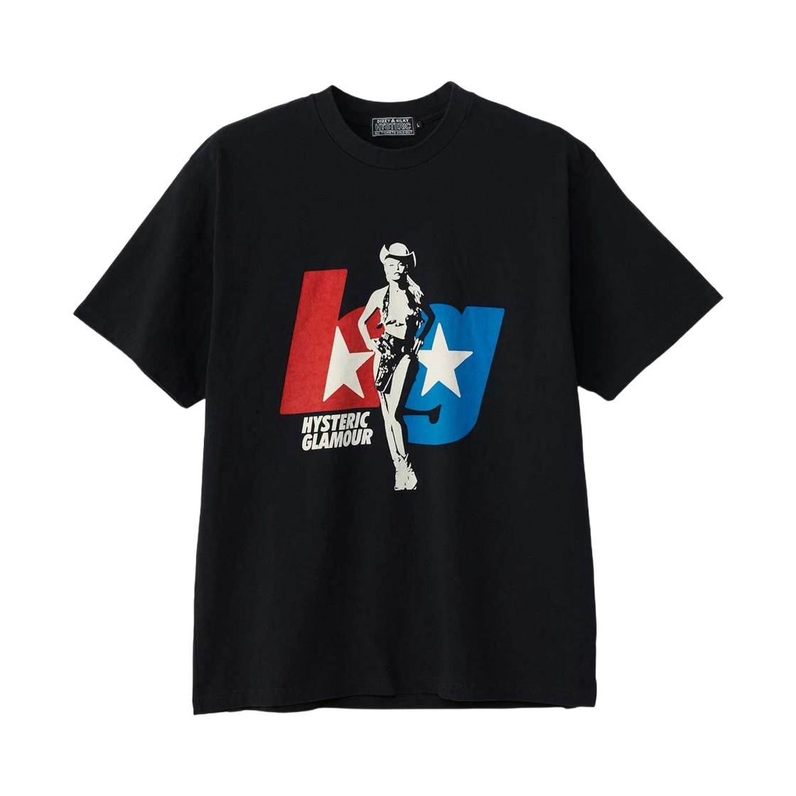 히스테릭 글래머 위키드 웨이 티셔츠 블랙(Hysteric Glamour Wicked Way T-Shirt Black) - 1