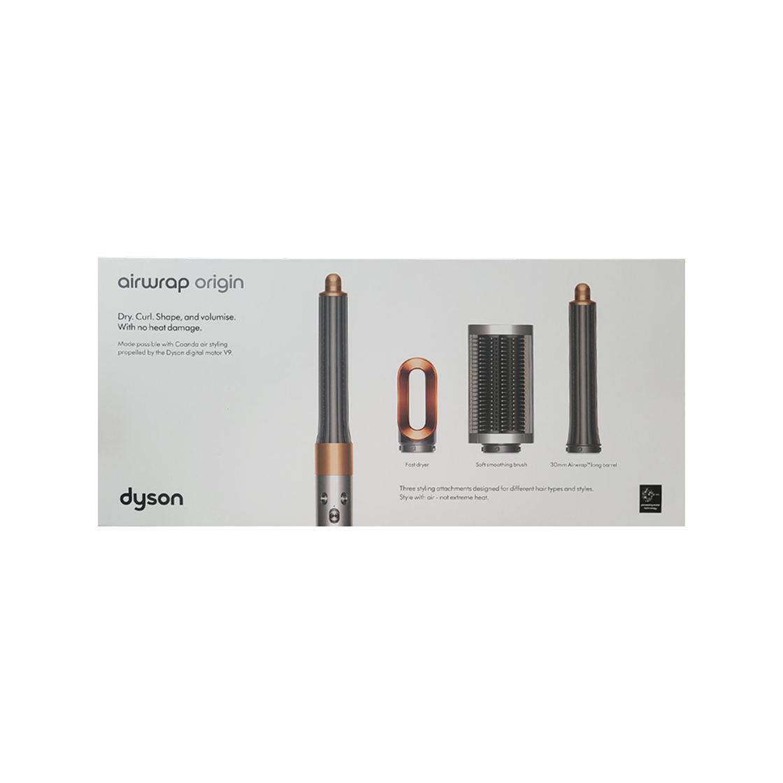 다이슨 에어랩 오리진 멀티 스타일러 앤 드라이어 니켈 코퍼 (국내 정식 발매 제품)(Dyson Airwrap Origin Multi Styler and Dryer Nickel Copper (Korean Ver.))