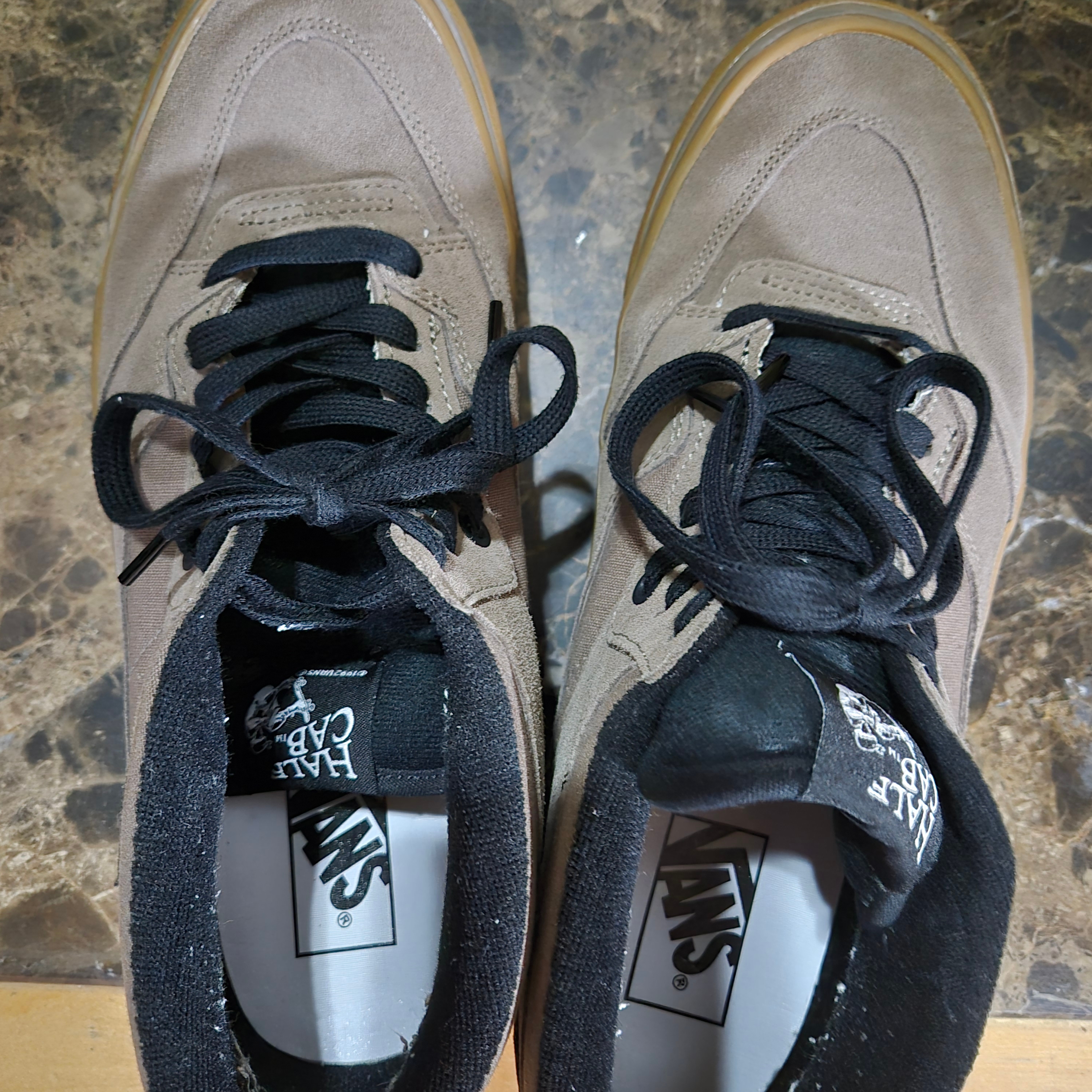 Vans Half Cab 33 DX Anaheim Factory OG Smoke Black 착용 스타일