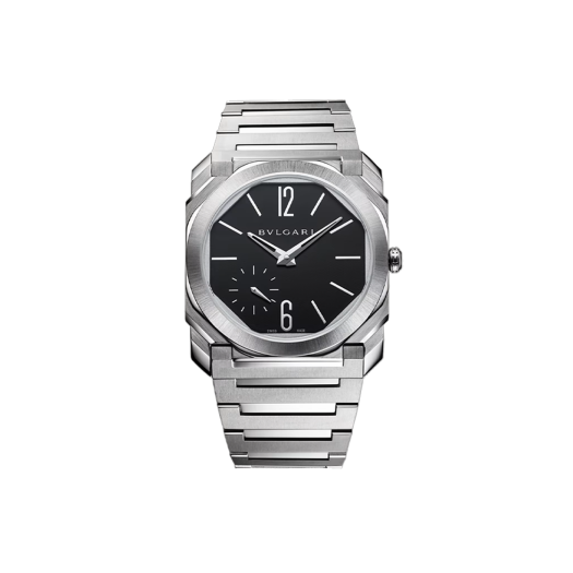 ITWJQBUPU8EN Bvlgari Octo Finissimo 40-103297 Black Arabic + Bar