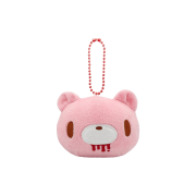 Gloomy Bear Squishy Soft Keyring Messy Pink
