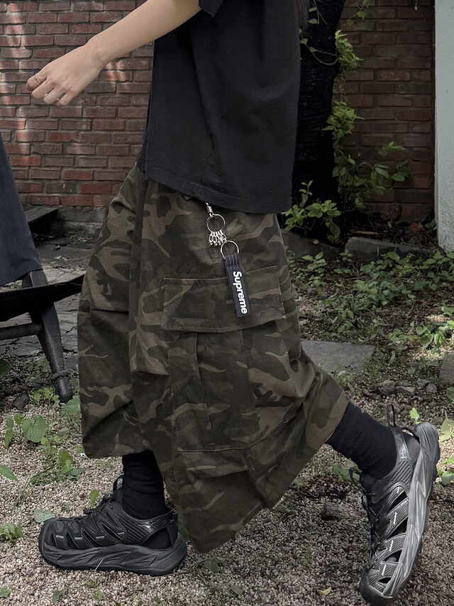 Hoka Hopara Black, Supreme Ripstop Keychain Black - 24SS 착용 스타일 - 6