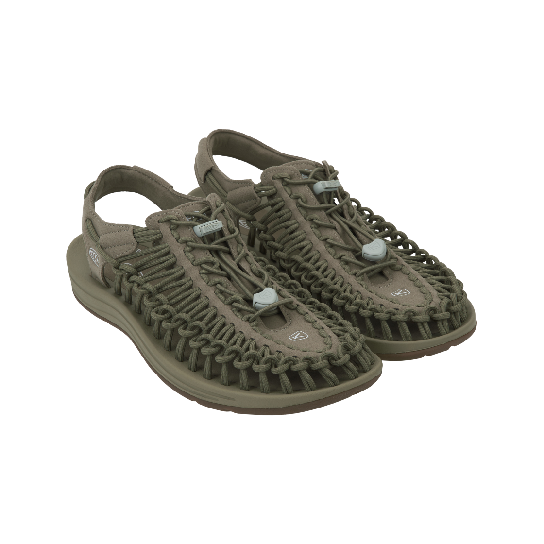 1025169 Keen Uneek Sandals Timberwolf Plaza Taupe - #4