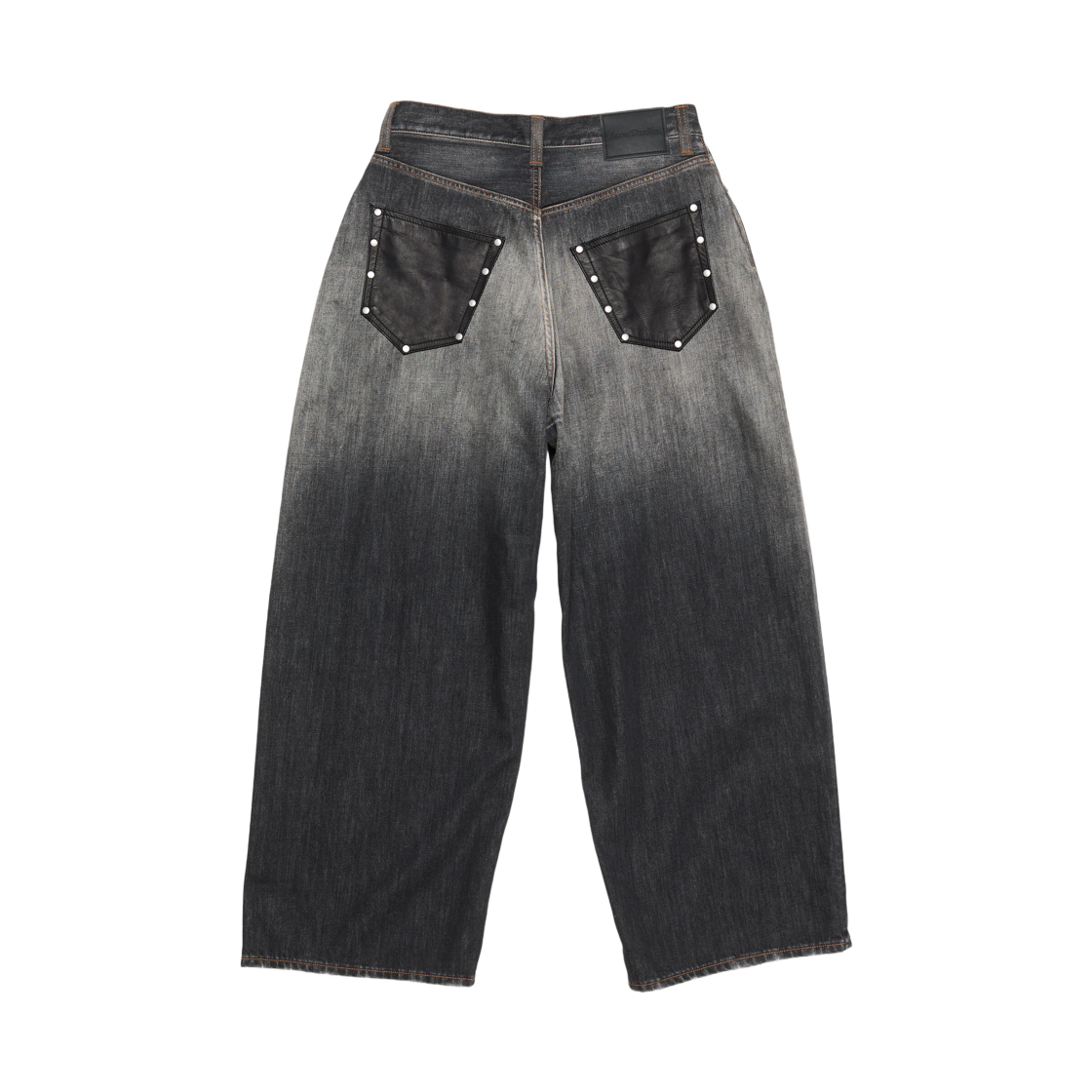 (W) 아크네 스튜디오 루즈 핏 진 2023 블랙((W) Acne Studios Loose Fit Jeans 2023 Black) - 2