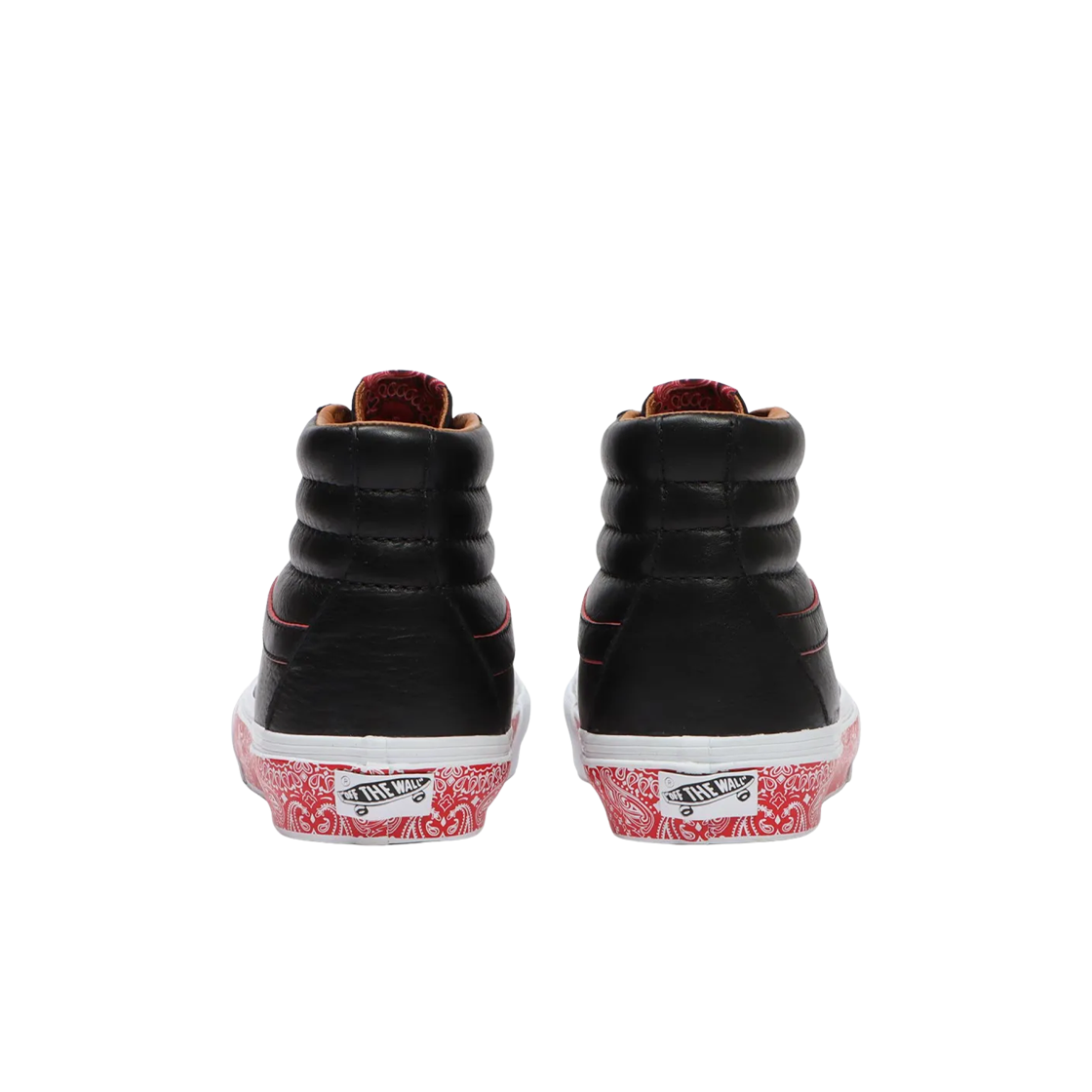 반스 스케이트 하이 리이슈 반다나 레이싱 레드 블랙(Vans Sk8-Hi Reissue Bandana Racing Red Black) - 3