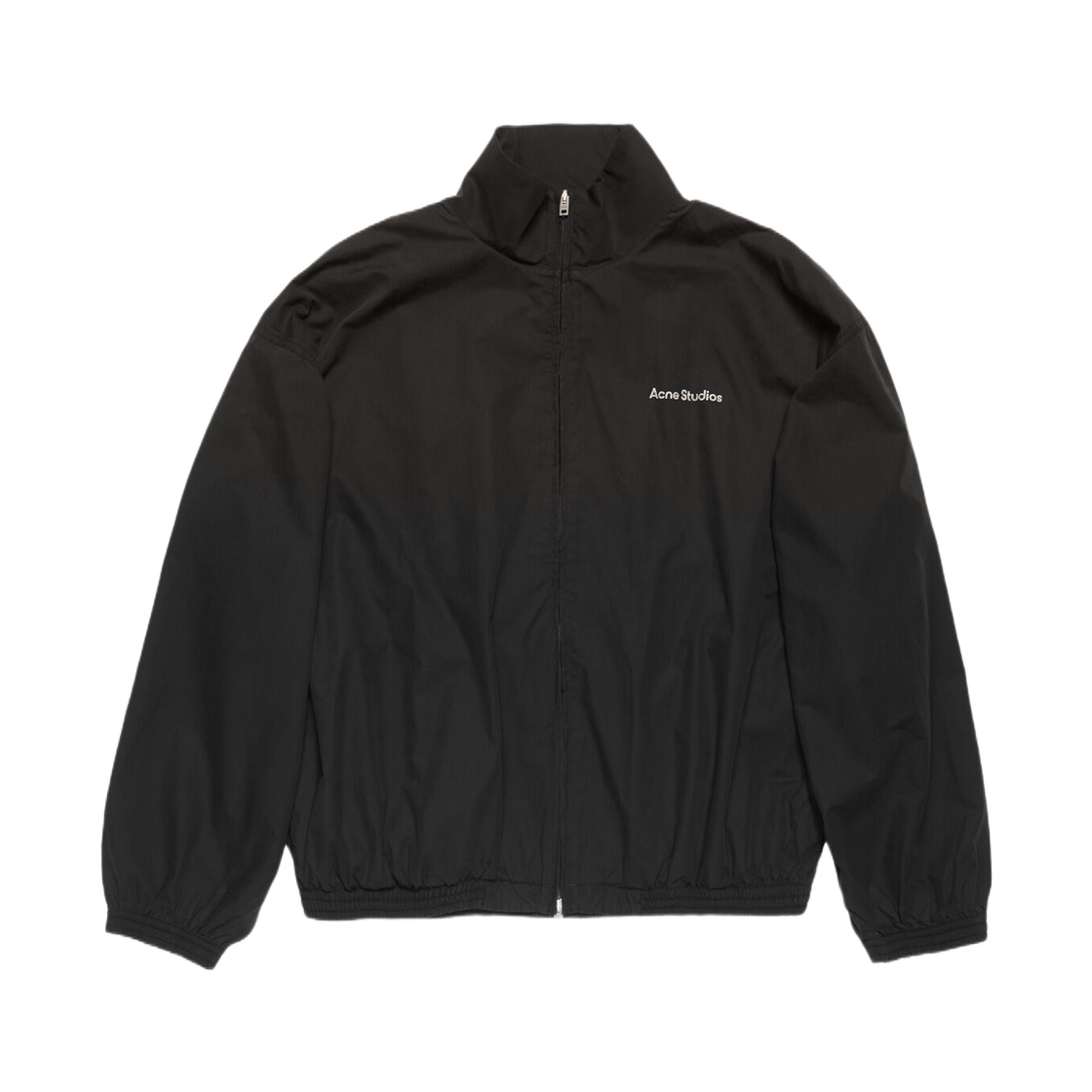 아크네 스튜디오 로고 지퍼 자켓 블랙(Acne Studios Logo Zipper Jacket Black)