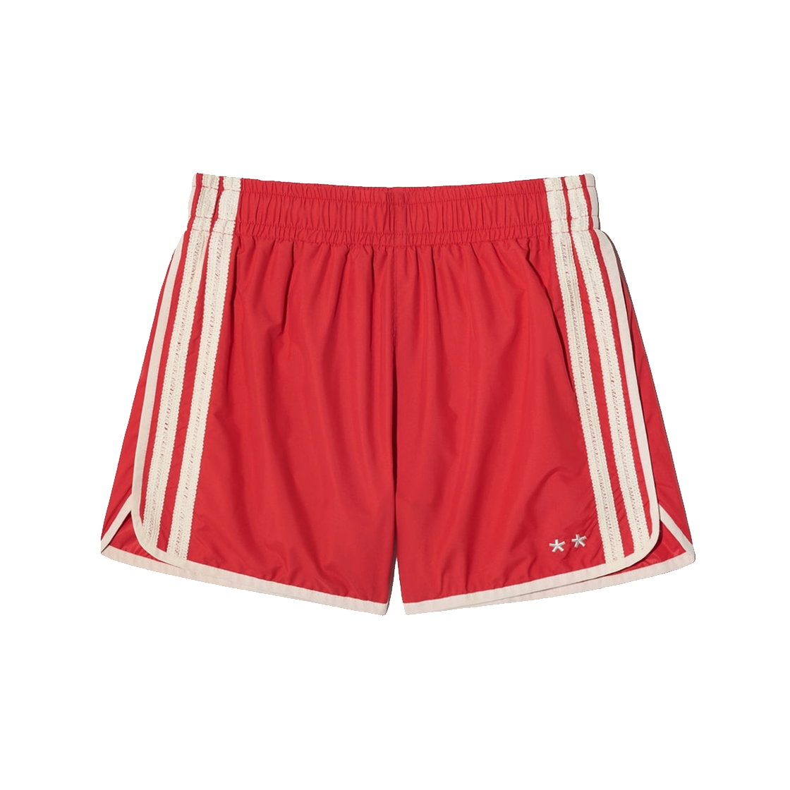 피지컬 디파트먼트 라인 포인트 트랙 숏팬츠_레드(Phyps Dept Line Point Track Shorts Red)
