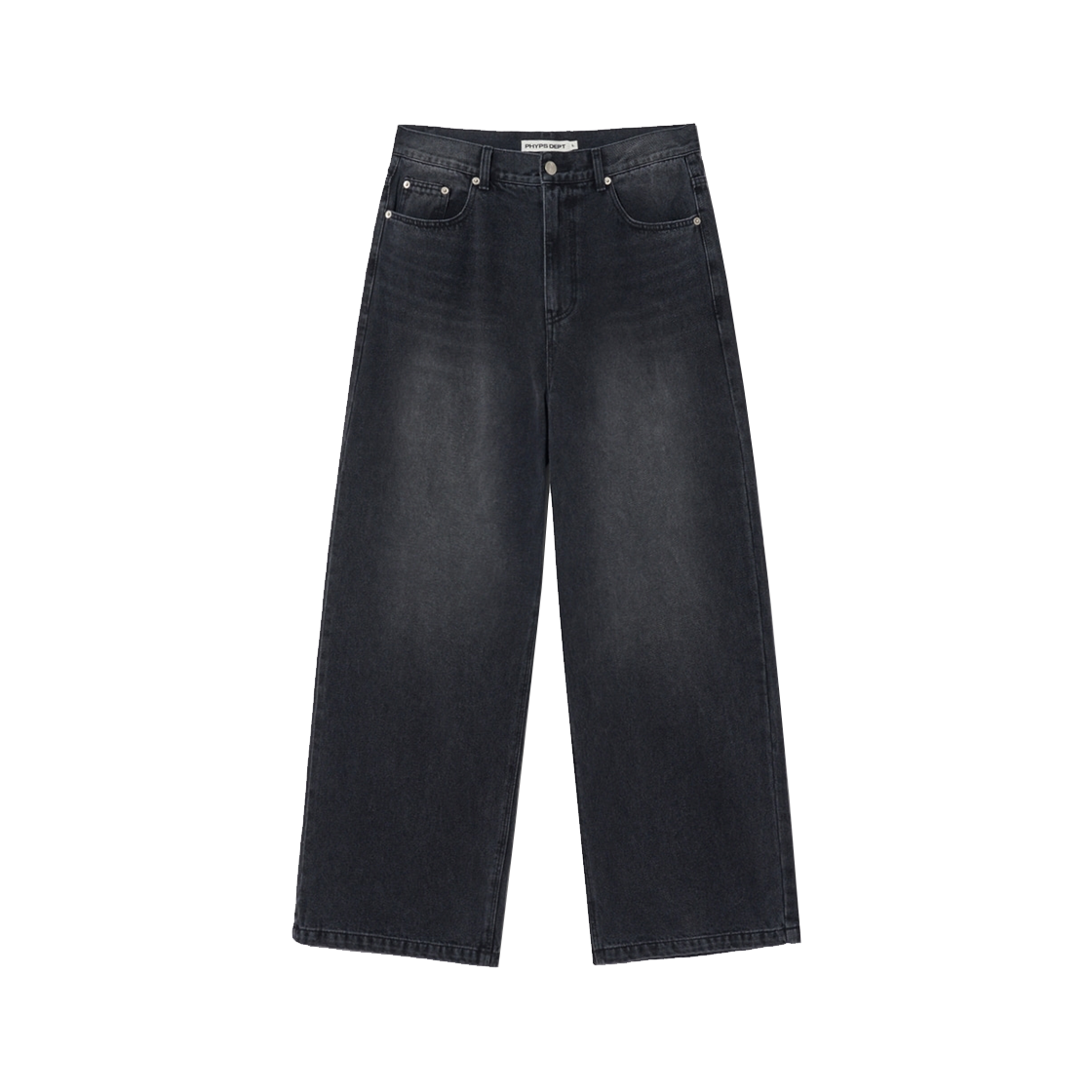 PFS1DP302ABK Phyps Dept Washed Denim Pants Black