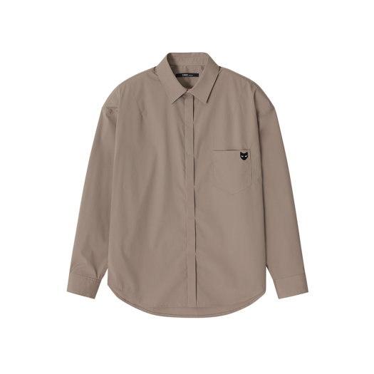 SH5SH801MO Songzio Zzero Classic Panther Shirt Moca