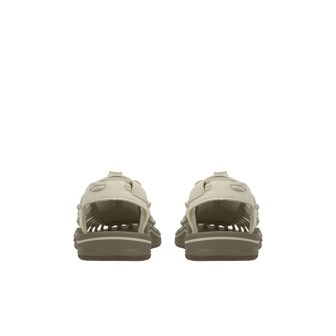 1018698 (W) Keen Uneek Sandals White Cap Cornstalk - #6