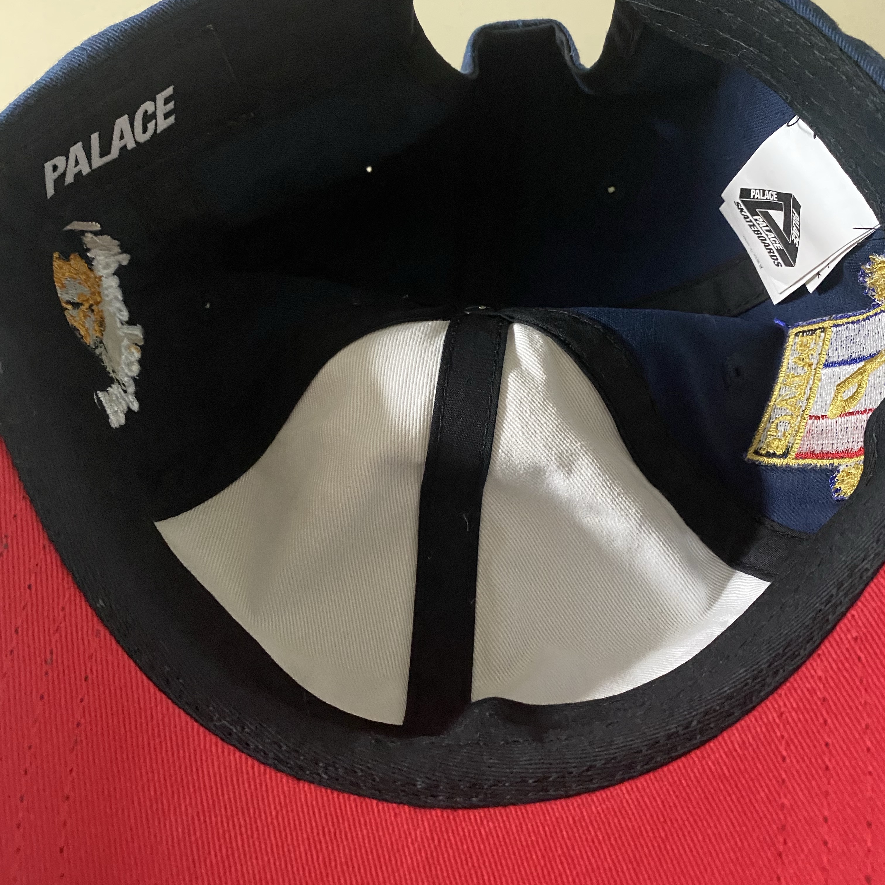 Palace Rugby 6-Panel Navy - 25SS 착용 스타일 - 5