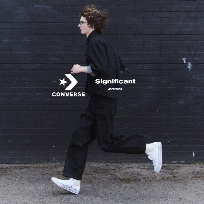 Converse x Ader Error Sig; Chuck 70 Low White Blue 착용 스타일