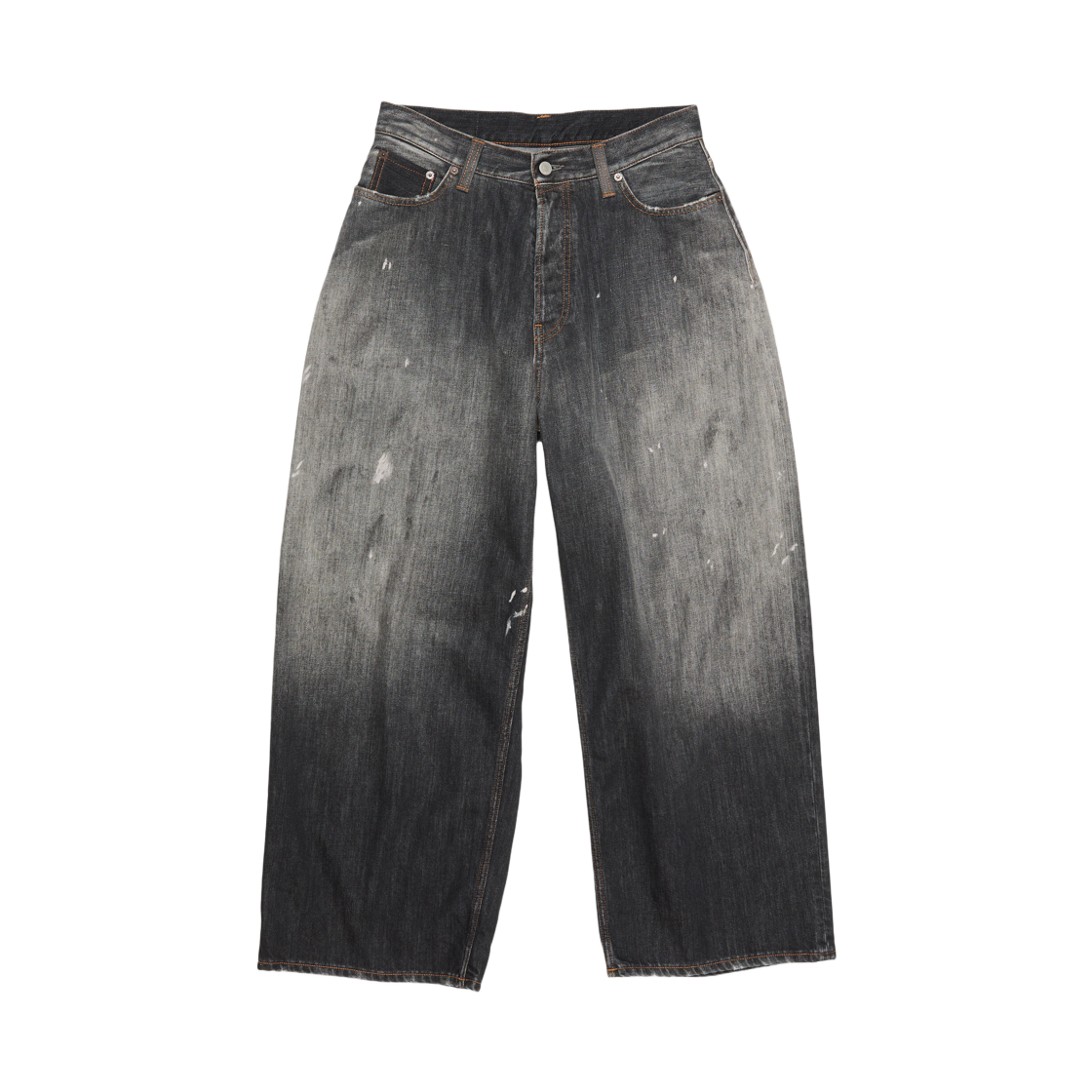 (W) 아크네 스튜디오 루즈 핏 진 2023 블랙((W) Acne Studios Loose Fit Jeans 2023 Black) - 1