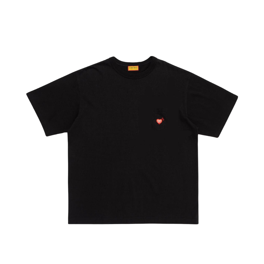 휴먼 메이드 하트 로고 티셔츠 블랙(Human Made Heart Logo T-Shirt Black)
