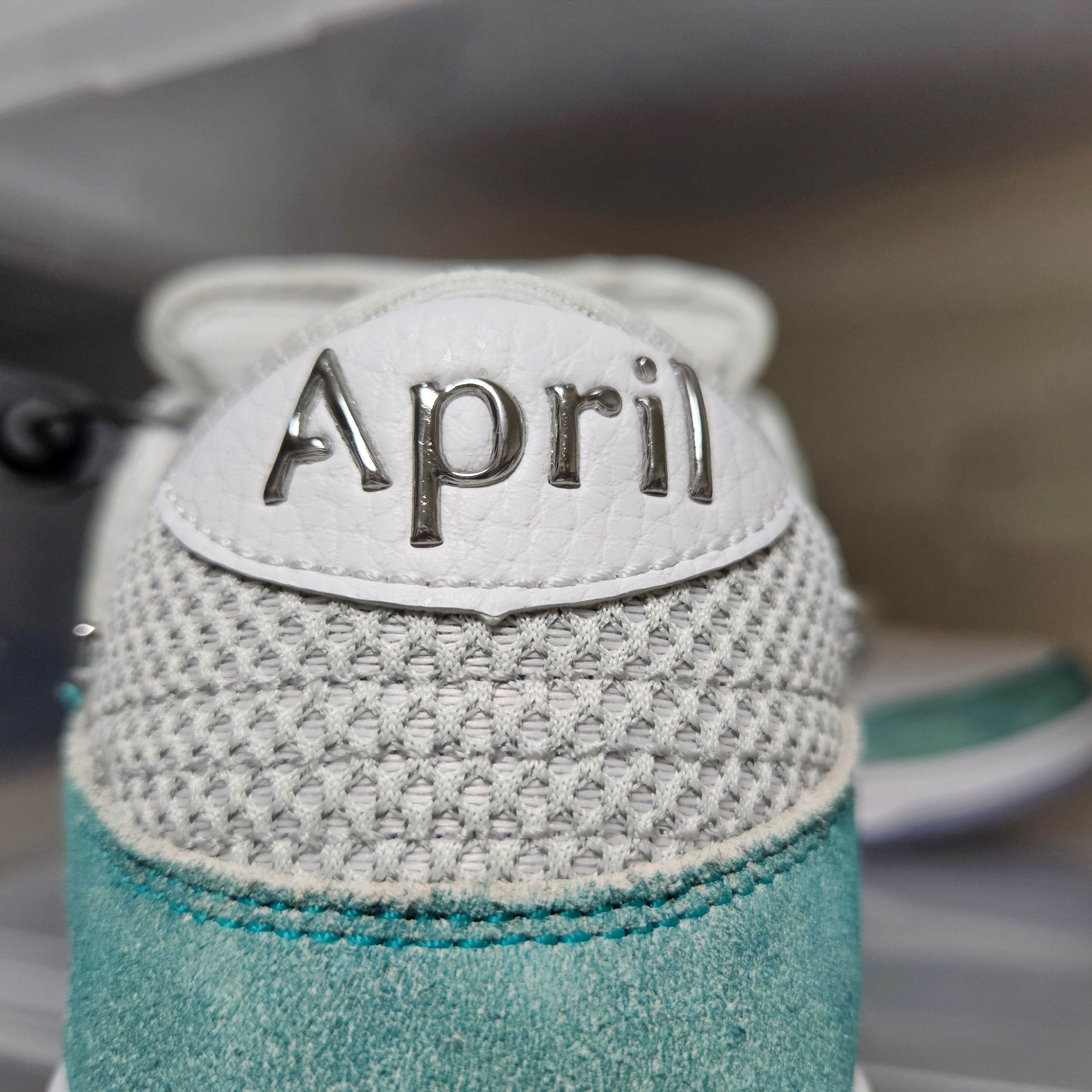 Nike x April Skateboards SB Dunk Low Pro QS Racer Blue Metallic Silver 착용 스타일