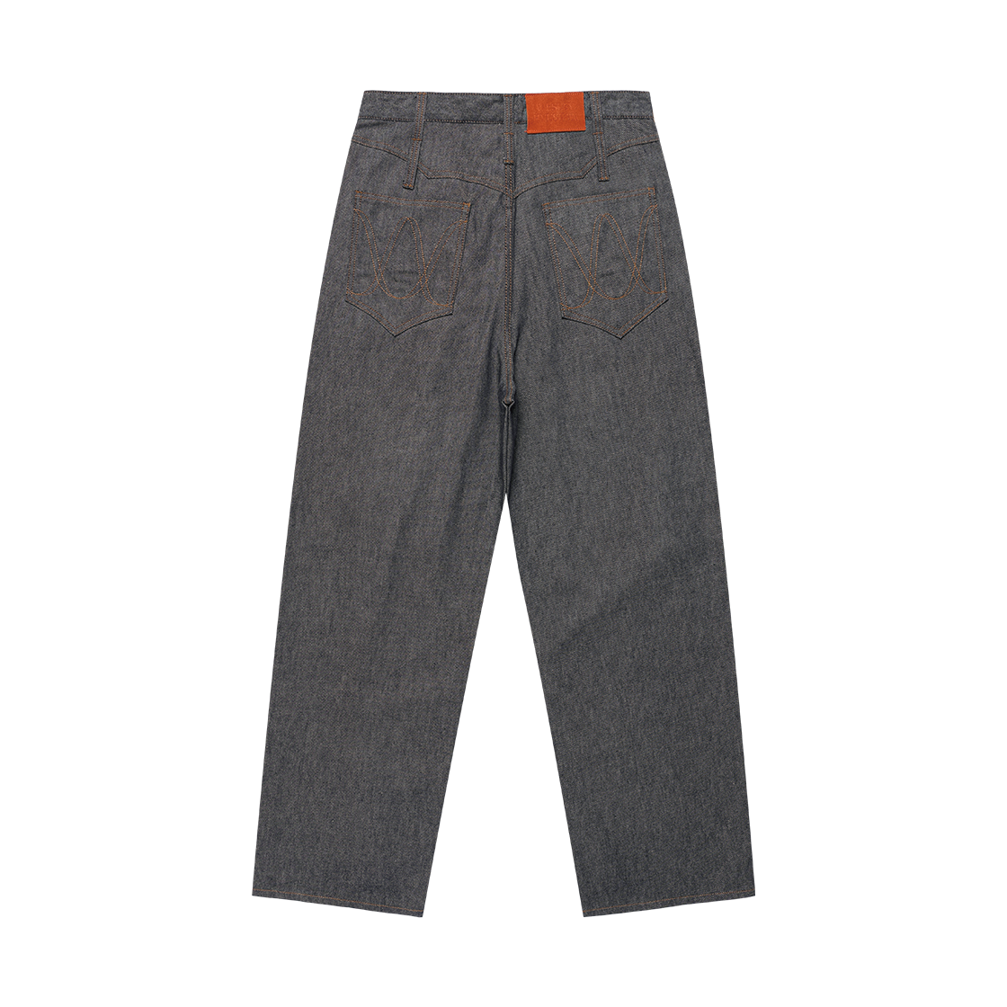 웨슬리휴스턴 더블 벨트 루프 와이드 데님 팬츠 인디고(WESLEY HYUSTON Double Belt Loop Wide Denim Pants Indigo) - 2