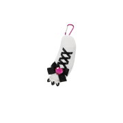 Gloomy Bear Claw Chax Taito Lace Trembling Keyring Black White