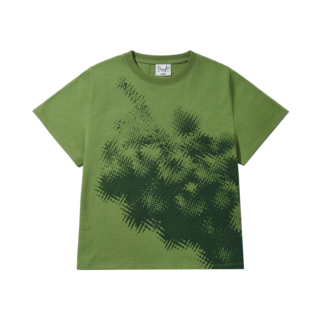 PFM1SS211AGN Phyps Dept Women's Grape Short Sleeve T-Shirt Green