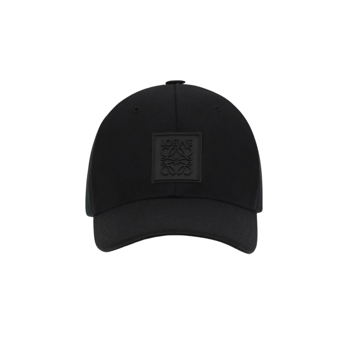 로에베 캔버스 패치 캡 블랙(Loewe Patch Cap in Canvas Black)
