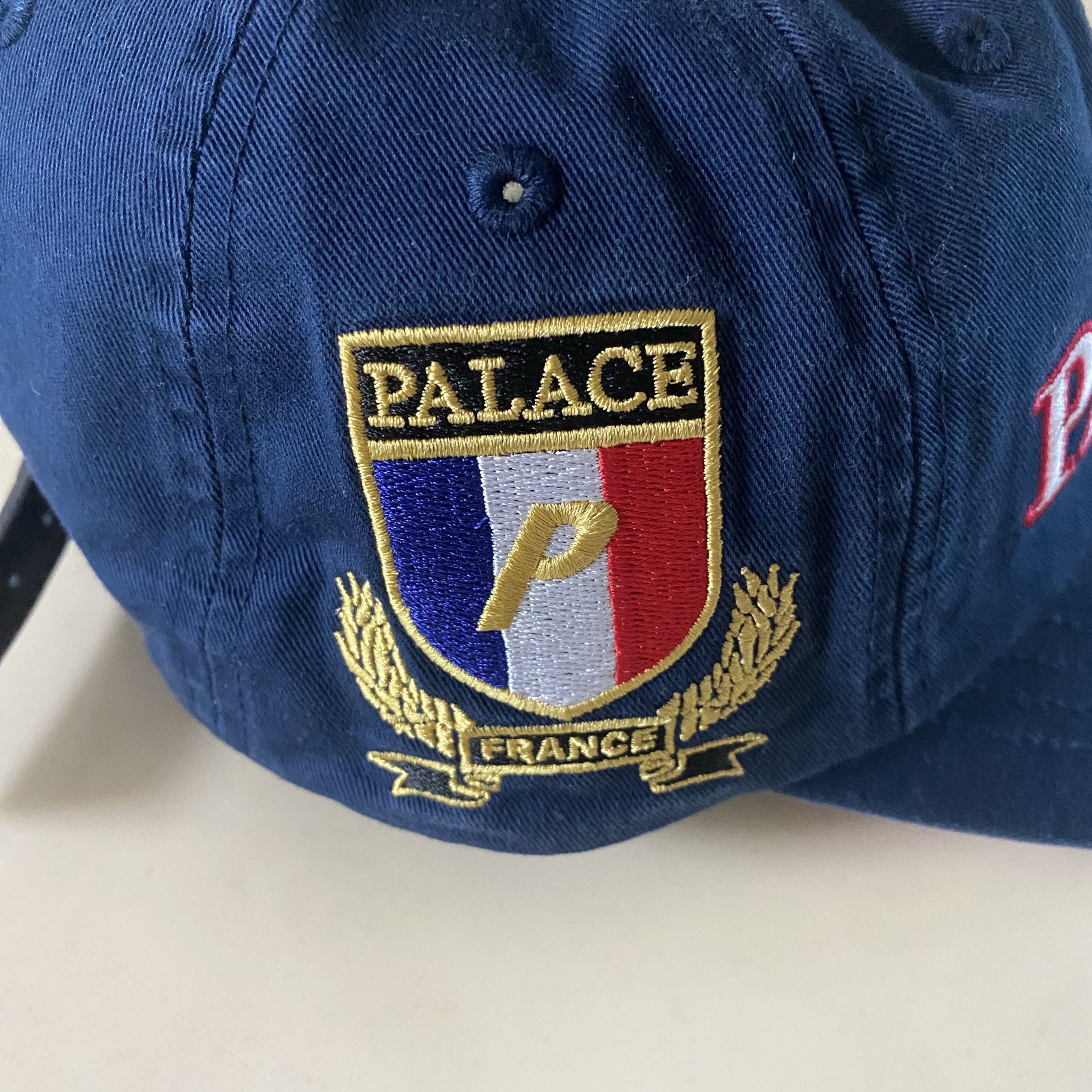 Palace Rugby 6-Panel Navy - 25SS 착용 스타일 - 3