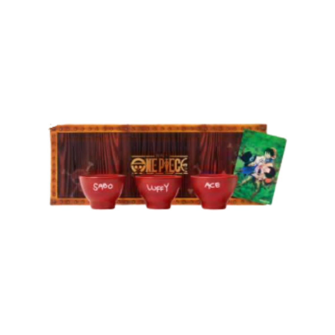 - One Piece Pop-Up Store Brother's Sake Cup (Set of 3)